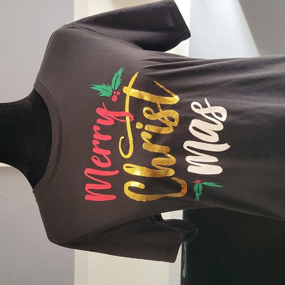 Holiday Season Tshirt dress!